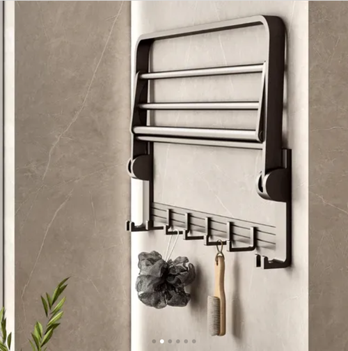 Wall-Mounted Punch-Free Towel Organizerz