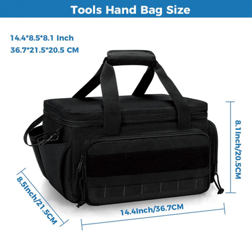 14-Inch Heavy-Duty Canvas Tool Bag