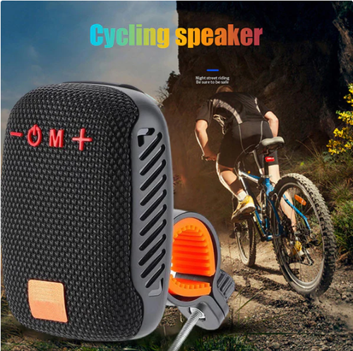 Waterproof Bluetooth speaker for bike with mounting bracket