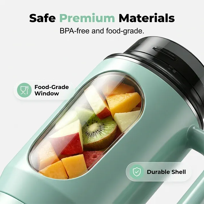 Mini Juicer to Go 🍓 Portable, lightweight, and perfect for fresh drinks
