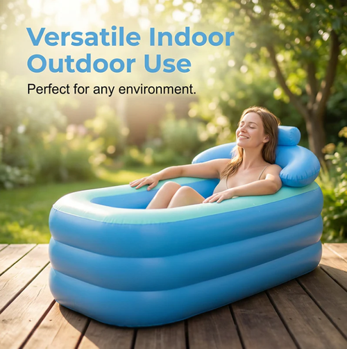 Three-Layer Insulated Inflatable Bathtub