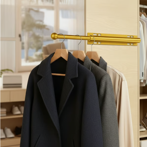 Valet Rod for Closet Pull Out