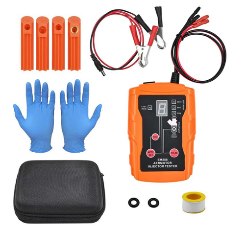 Diagnose & Clean in Minutes | 4-Mode Injector Tester 💨