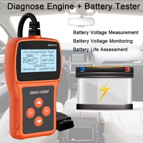 OBD2 Diagnose Scanner - Code Reader for All OBD II Protocol Cars Since 1996