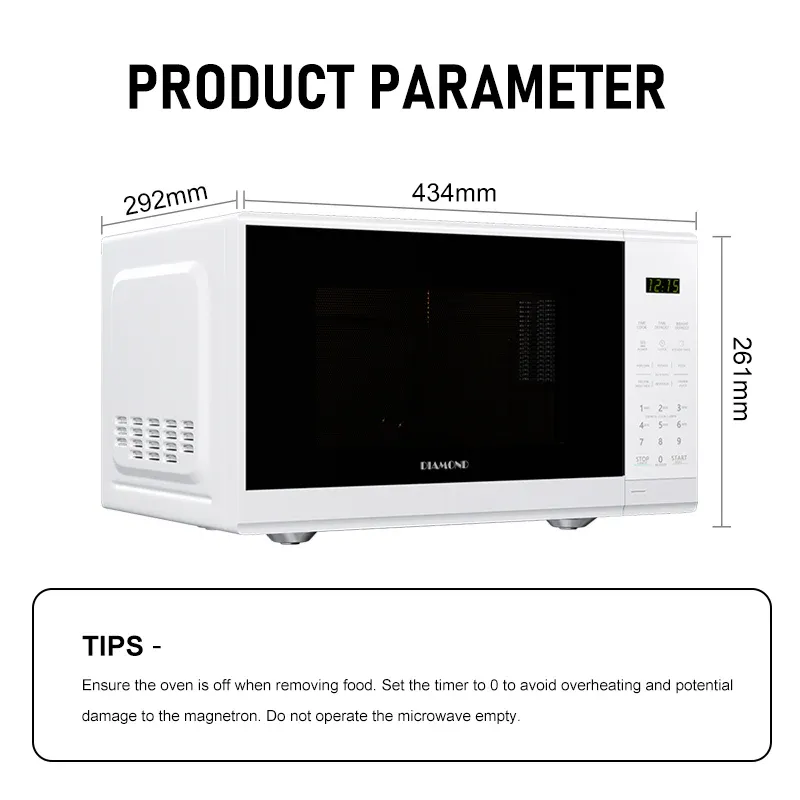 20L Electronic Microwave Oven