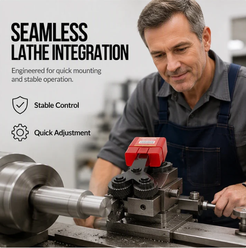 Lathe Knurling Tool Holder – Rock-Solid Clamping, Flawless Finish – Precision for Every Turn 🛠️