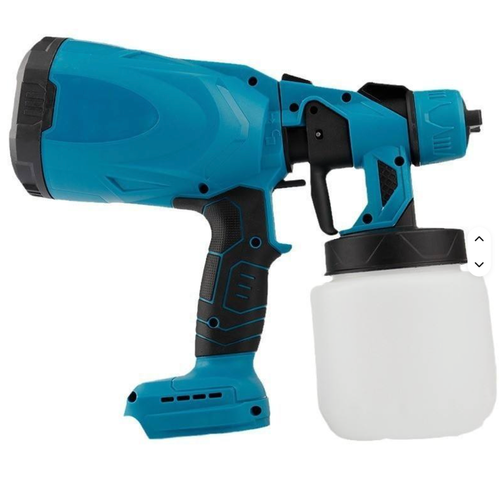 High-voltage rechargeable lithium-ion spray paint 800ml industrial spray paint and household DIY tool electric spray gun with 2 Batteries