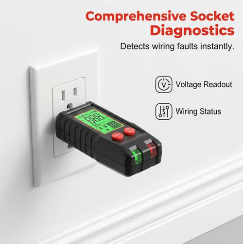 ⚡🔌 Digital Circuit Breaker Finder and Outlet Tester Kit