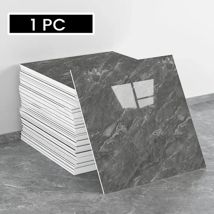Floor Tiles - Thicker, Waterproof, Just Stick It On! A box of 35 pieces