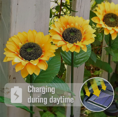 Sunflower Solar Garden Stake Led Lights🌻