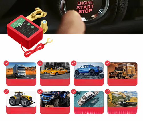 🚗 12V24V Afstandsbedienbare accuschakelaar voor autos