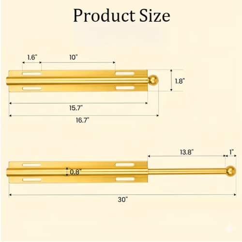 Valet Rod for Closet Pull Out