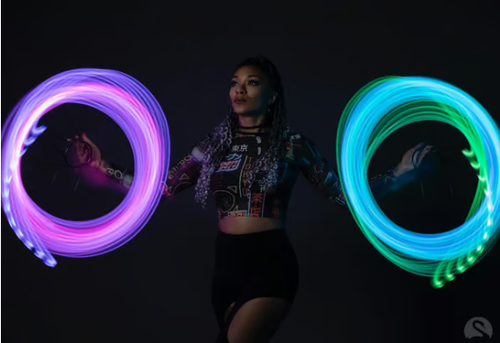 Vibrant LED Flow Fans