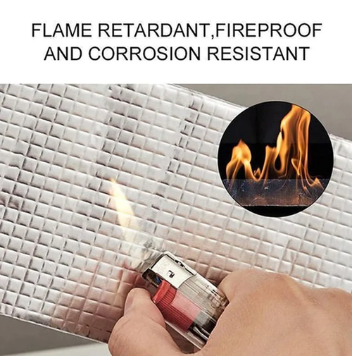 Aluminum Foil Waterproof Tape – Butyl Adhesive, Instant Seal & Weather-Resistant – For Roof, Pipe & Auto Repairs 🔧