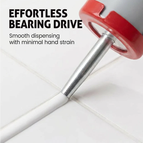 Bearing Caulking Gun with Rotating Barrel + Caulking Scrapers