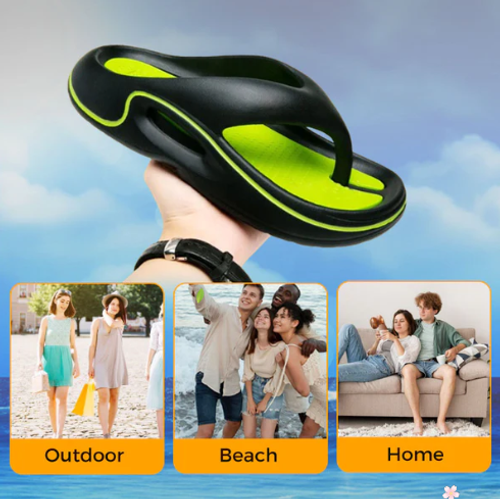 Comfortable Summer Flip Flops with Thick Soles