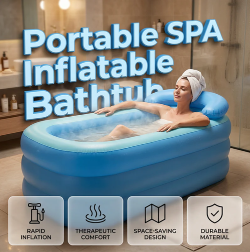 Three-Layer Insulated Inflatable Bathtub