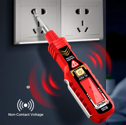 Contact Voltage Tester with LCD Display