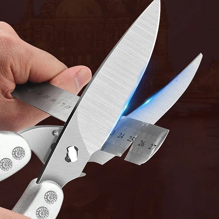 🍖 All Steel Multi-Purpose Kitchen Scissors for Cutting Chicken and Meat ✂️