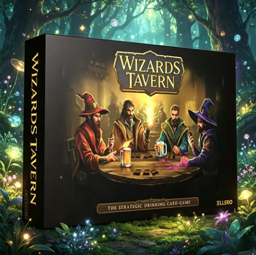 🧙‍♂️Wizards Tavern – Chaotic Fantasy Drinking Game – D&D Themed Party Fun with Dice & Spells 🍺