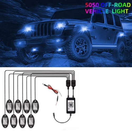 Bluetooth Multi-Color Underglow Lighting Kit