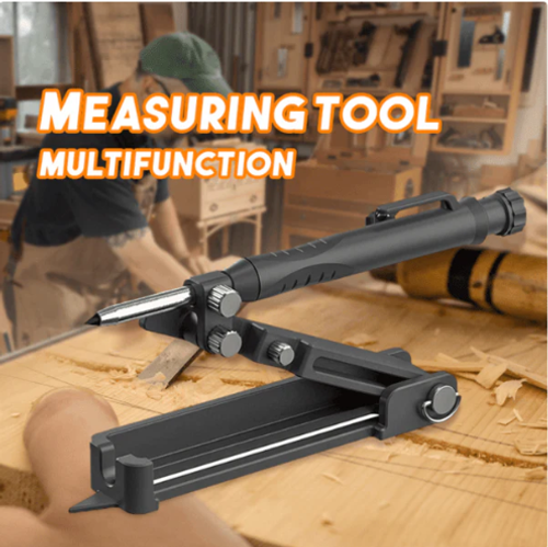 Multifunctional Construction Pencil – Marks on All Materials, Robust Tip & Adjustable Pressure 📏