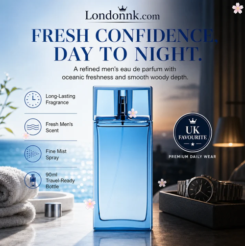 OLD💕Eau de Parfum for Men 90 ml | Long Lasting Fresh Citrus & Aquatic Perfume Spray |