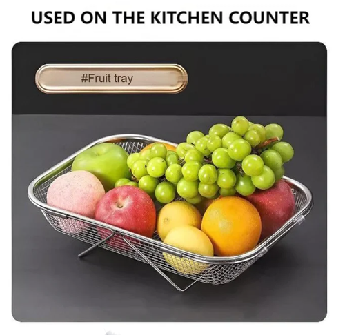 Expandable Over The Sink Dish Drying Rack2PC