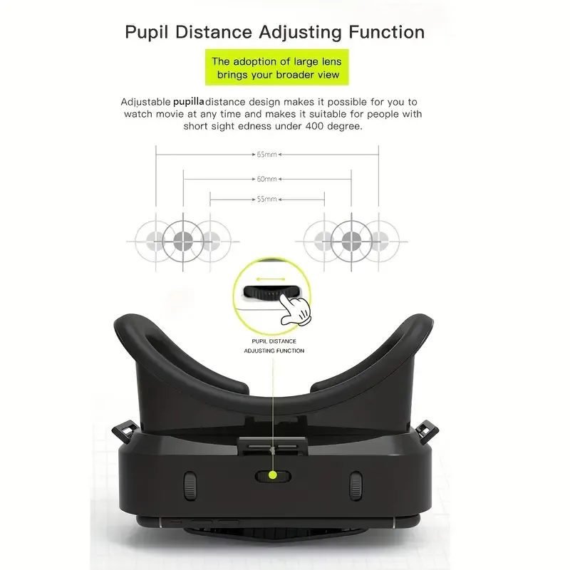 3DVR smart glasses give you an immersive feeling