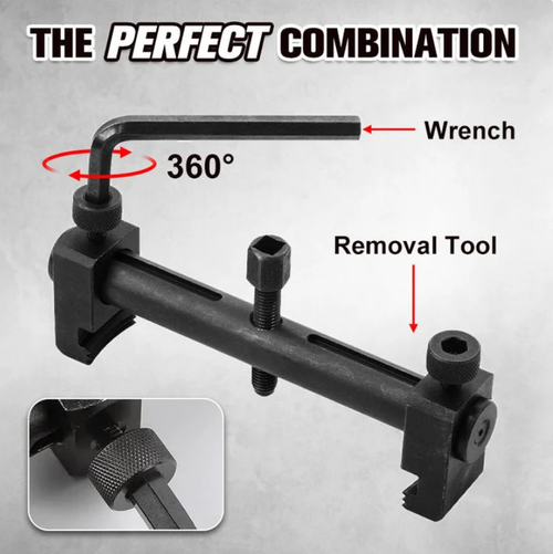 Adjustable Crankshaft Pulley Removal Tool