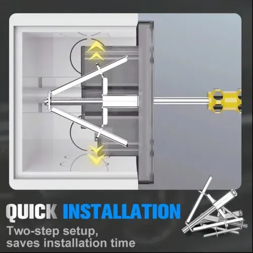Concealed Junction Box Repair Device（Hot selling 5pcs 1set）