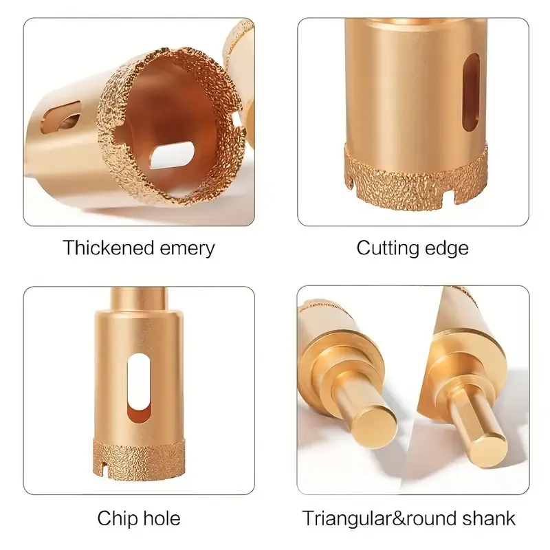 Diamond Hole Saw Drill Bits Kit