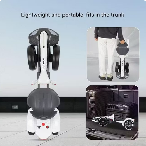 Electric Go Kart, Outdoor Racing Pedal Cart Car for Teens and Adults, Best for Christmas, Great for Thanksgiving
