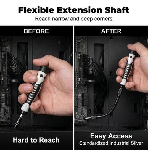 130-in-1 Magnetic Precision Screwdriver Set with Portable Storage Case