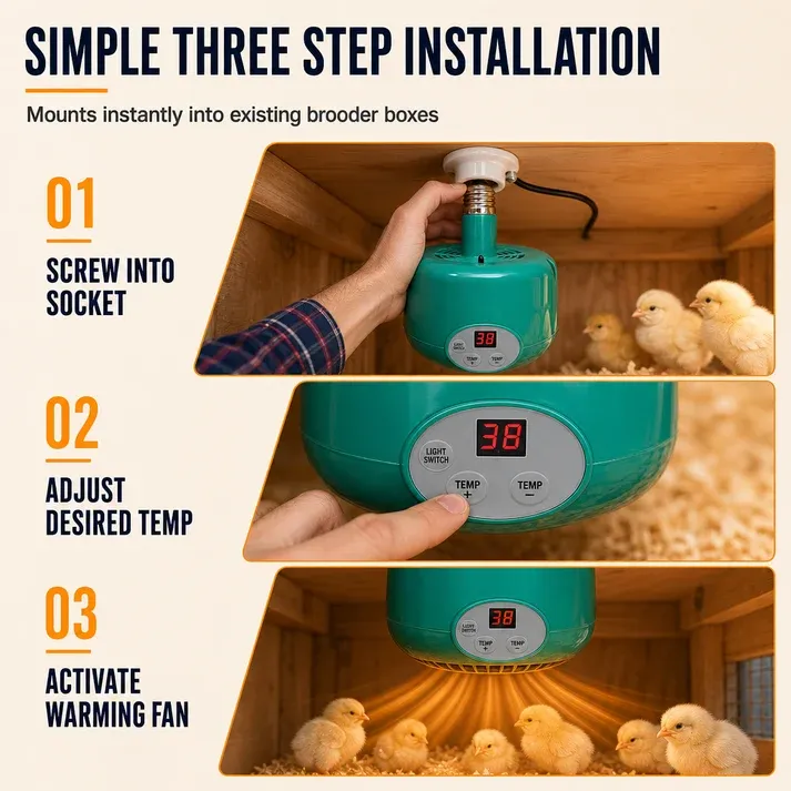Intelligent Temperature Control Brooder Heater💡