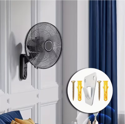 Wall Fan Mounting Brackets Silvery, Steel, Wall Mount