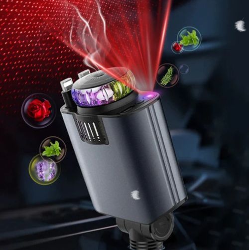 🔋⚡5-in-1 Charger & Aroma Diffuser & Starlight Ceiling