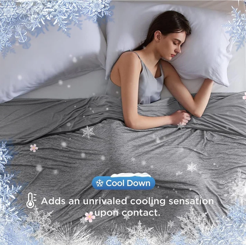 Smart Cooling Blanket❄️ Lightweight • Breathable •