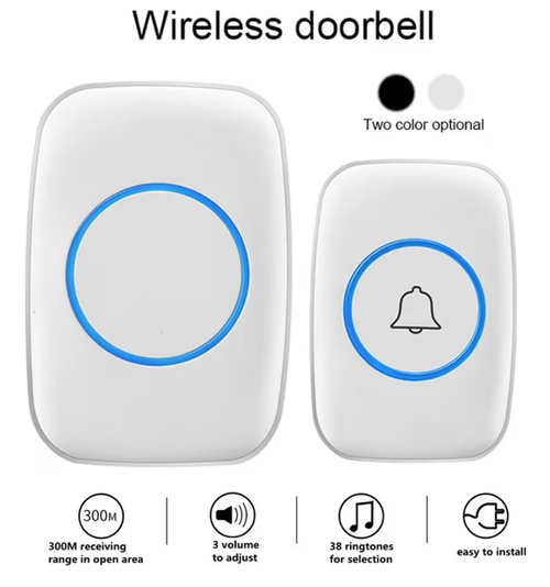 Hear-It-Anywhere Wireless Doorbell Chime