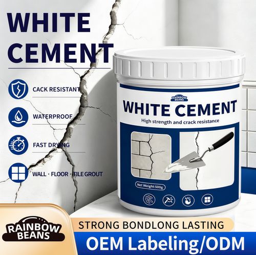 5kgHigh-strength white cement quick-drying waterproof crack-resistant repair paste for floors and walls