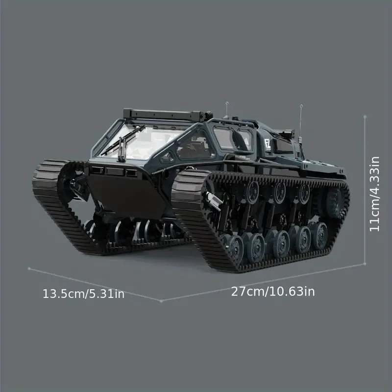 High Speed ​​RC Tank - 2.4Ghz RC, All Terrain Off-Road Drifting and Rock Crawling, with Rechargeable Lithium Battery