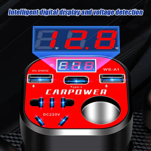🚗Intelligent High Power Car Inverter