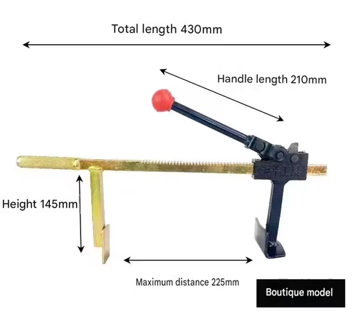 Manual tire changer, tire clamp, tire presser for electric vehicles and motorcycles