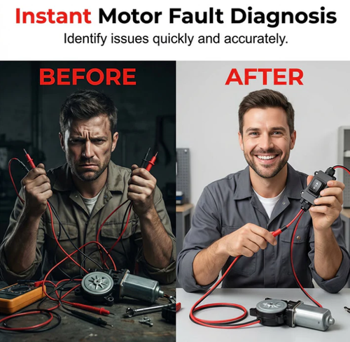 Motor test return tool