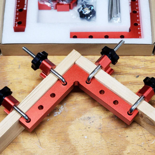 Durable Precision Positioning Clamping Squares Set – Aircraft-Grade Aluminum, Perfect 90° Angles in Seconds