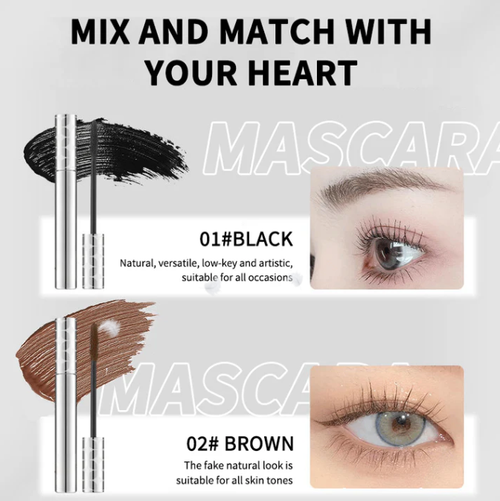 Tubing Mascara – Black and Brown Duo for Eyelash Makeup