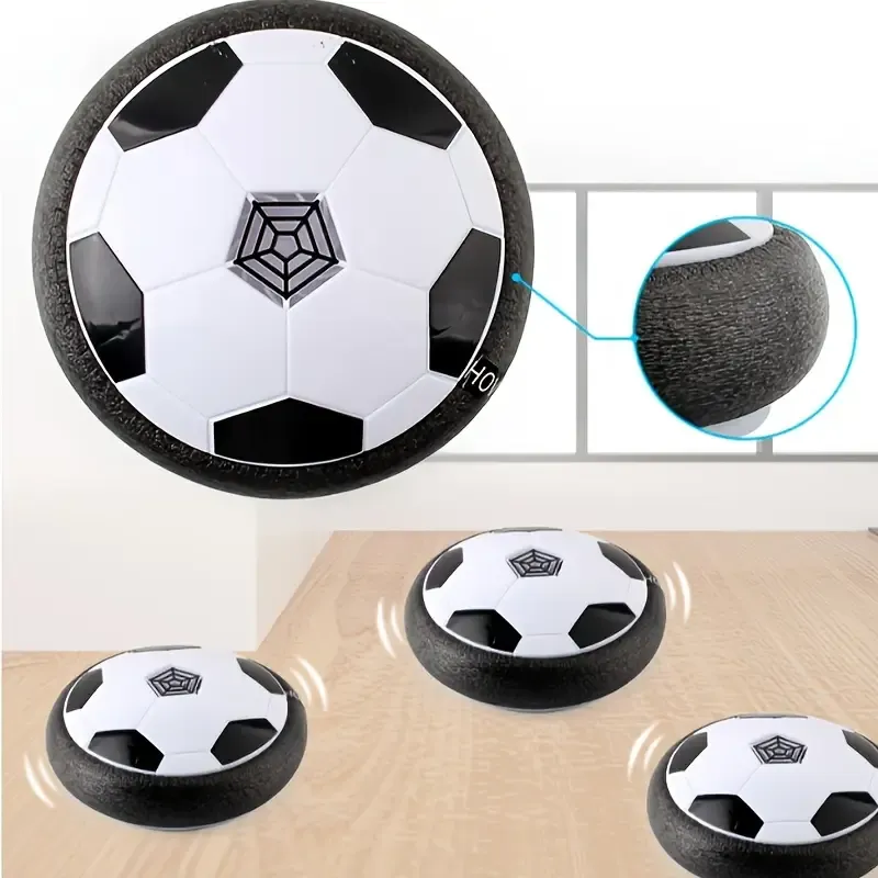 Air cushion football toys, LED light football, indoor and outdoor air floating ball football games