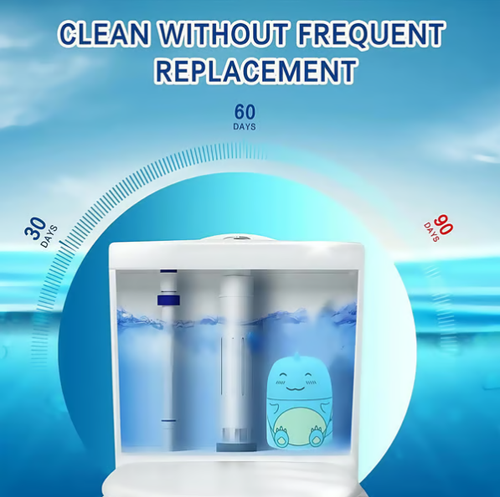 Toilet Bowl Cleaner Bottle, Cute Dinosaur-Shaped Bathroom 20pc