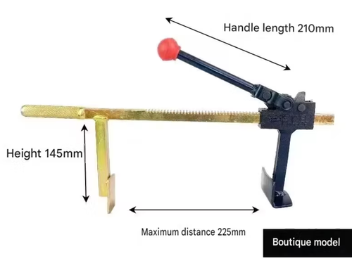 Manual tire changer, tire clamp, tire presser for electric vehicles and motorcycles