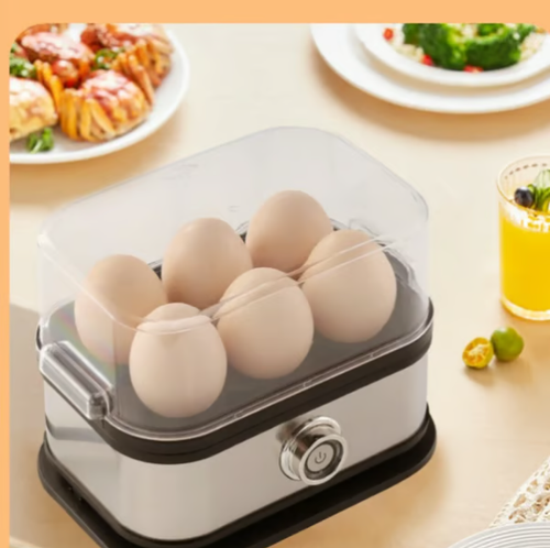 Multifunctional Egg Steamer with Clear Lid